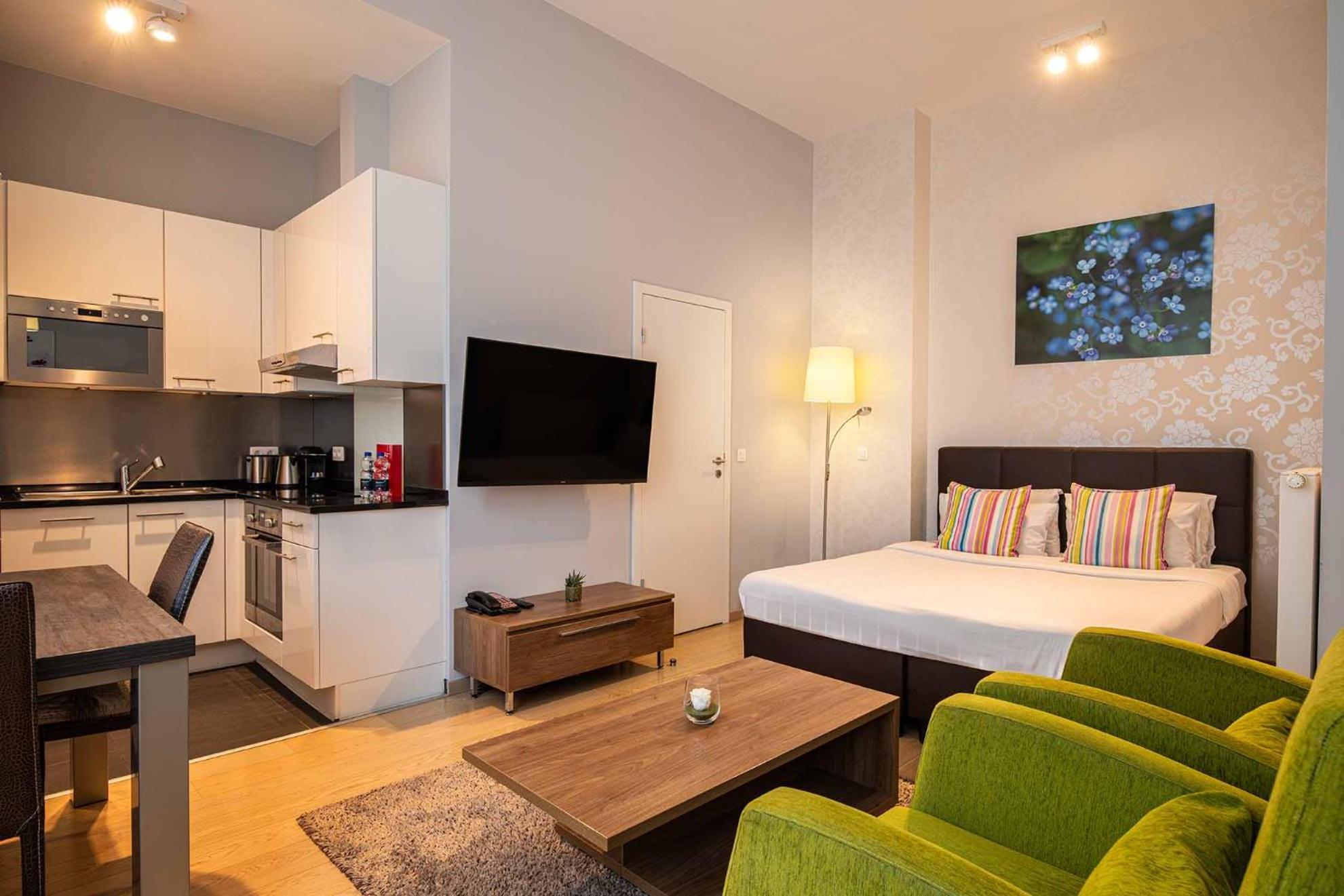 Thon Residence Florence Aparthotel Brüksel Dış mekan fotoğraf
